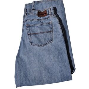 Indigo Palms Mens Relaxed Fit Light Wash Cotton Jeans 36x32 (Fit: 32"x28.5") VTG